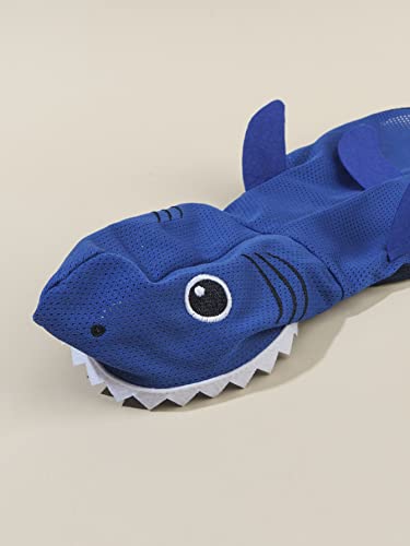 Qwinee Shark Dog Costume Dog Hoodie Pet Warm Sweatshirt Halloween Christmas Costume Dog Clothes For Cat Kitty Puppy Small Dogs Blue S #TOP5