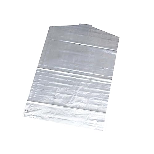 Garneck 10pcs Garment Bag Cover for Suit Shirt Pants Coats Water Resistant Plastic Storage Bag Clothes