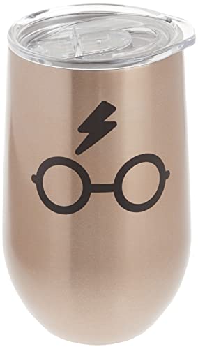 Spoontiques Harry Potter Glass Stainless Wine Tumbler #TOP24