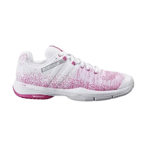 Chaussures Babolat Sensa Blanc Rose Cover