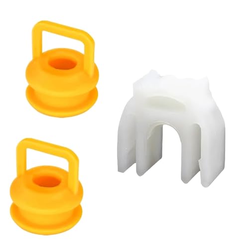 Bawkars Transmission Shifter Linkage Cable Bushing Repair Kit, Shift Cable Bushing 14104 154541 15276979 52855956AG, Compatible with Chevy Silverado 1500 2500 3500 Chrysler Cadillac Buick (Yellow)
