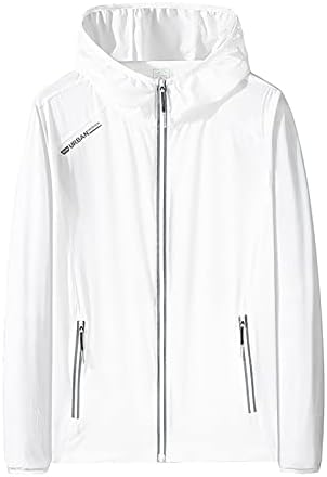 Aqyauyt Outdoor Clothing For Men And Women Summer Skin Clothing Ultra Thin Breathable Lightweight Jacket for Men Big And Tall