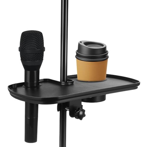 Plateau pour pied de micro de table réglable et anti-vibration pour studio