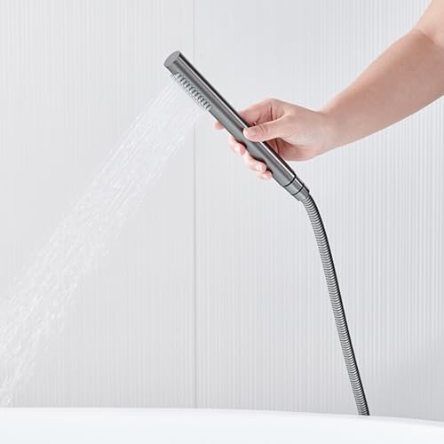 Mélangeur de douche de bain mitigeur sur pied blanc pour robinets LWX