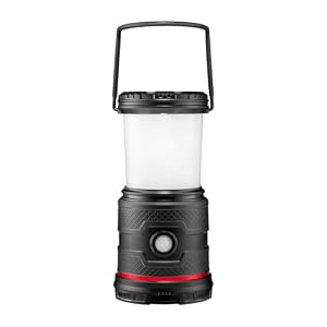COAST EAL30R 1000 Lumen Rechargeable Emergency Camping Lantern with Warm, Day, Red & Red Flashing Mode, Foldeable Handle, 15 Hours of Runtime