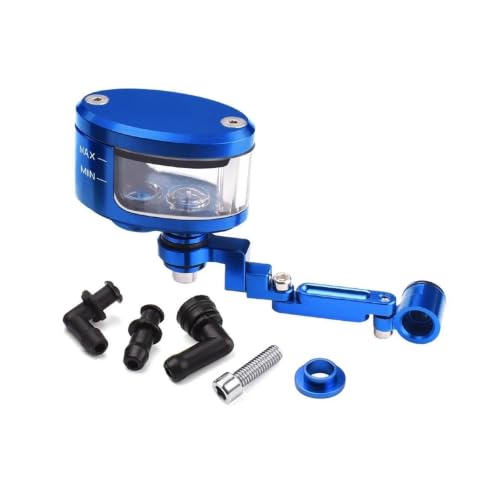 Coupe d'Huile de Frein Moto Haute Étanchéité Support Type B Bleu