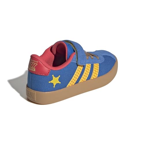 Image of adidas Kids' VL Court 3.0 Elastic Lace & Strap Shoe