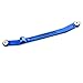 Hobbypark Aluminum Steering Rod Tie Links High-Tightening Linkage for Axial SCX24 Gladiator Bronco C10 JLU Deadbolt B17 1/24 RC Crawler (Blue)
