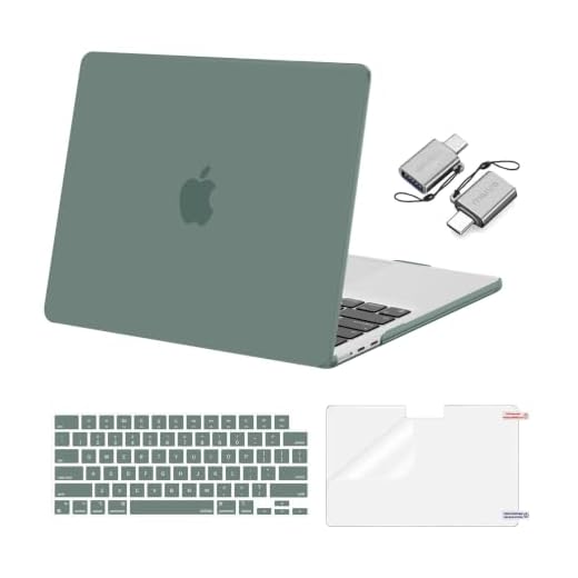 MOSISO Compatible with MacBook Air 13 inch Case M5 2026 M4 M3 M2 2025-2022