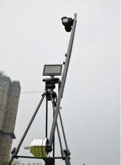 GOWE 2.4M 8ft Fluid pan head Camera Crane Jibs Jib Arm Crane for Video Studio DSLR photography
