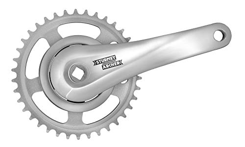 Pédalier Sturmey Archer FCM608 argent 38T l'élégance durable
