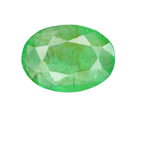 Natural 8.00 Carat Emerald Stone Light Green Panna from Columbian Original Certified by Lab for Bracelet-image-28