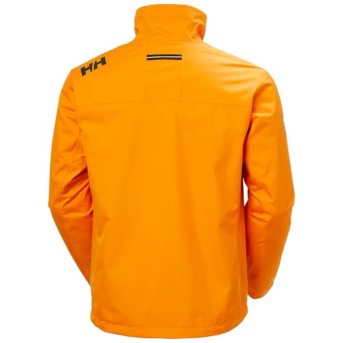 Chaqueta Helly Hansen Crew Midlayer 2 naranja L para abrigarse del frío 4