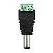 Condensadores Conector de Adaptador de Enchufe Hembra Masculino de alimentación para CCTV LED 5050 3528 5630 Luz de Tira (Color : Male Connector)