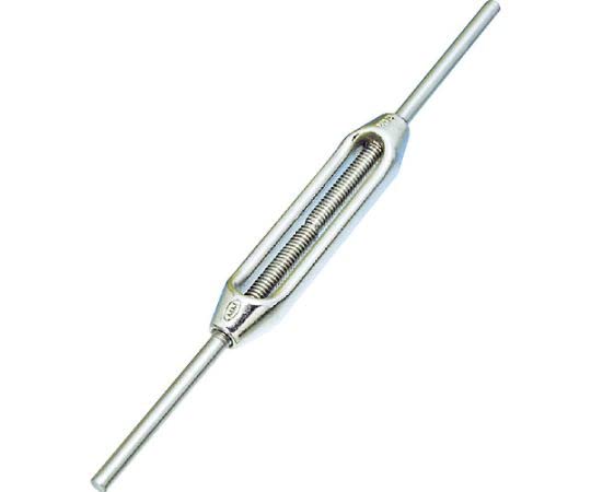 TRUSCO Stainless Steel Turnbuckle Frame Type Bar/Bar / 64-8748-80 miniatura 1