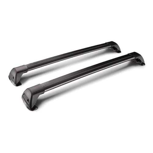 Baca Coche Coche para Jeep Compass 2002 2003 2004 2005 2006 2007 2008 2009 2010, Portaequipajes Barra Transversal Barras Rieles Cruzados Techo Transversales