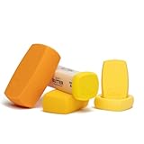 Food Huggers Cheese Huggers Set of 4 Reusable Silicone Savers | Cheese Paper Alternative | Store Cheddar, Swiss, Colby Jack and More