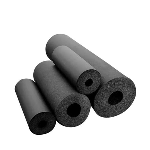 Thermal Insulation Pipe, 1.80 m Foam Tube, Foam Tubing, Black Pipe Cover Sponge Foam Rubber Tube for Air Conditioning Outer Tubes, Thickness 10.0 mm, ID 16.0-60.0 mm(16.0 MM X 10.0 MM X 1.80 M)