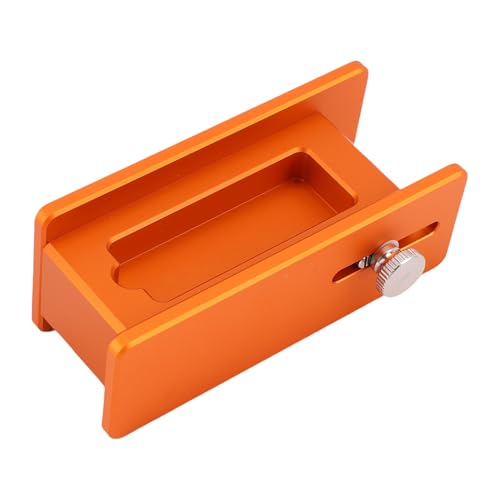 Luocute Coupe-Film en Alliage D'aluminium, Télescopique Réglable de 30 Mm avec 10 Lames de Rechange, Rangement Pratique des Lames pour la Découpe de Feuilles PET en Film Standard