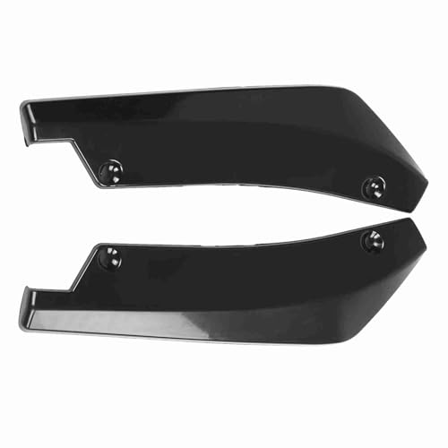 Cocoarm Car Rear Bumper Lip, Black, ABS Plastic, Painted Finish, Universal Fit (Requires Installation)