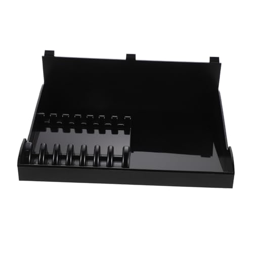 FOMIYES Abs Salon Hairdressing Tool Organizer Tray for Scissors Comb Clips Storage Multifunctional Barber Scissor Holder Rack for Professional Hair Cutting and Styling Accessories