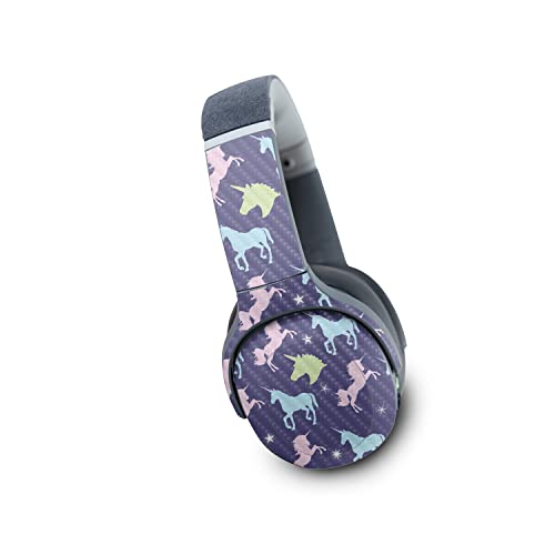 Image of MightySkins Carbon Fiber Skin Compatible with Skullcandy Crusher Evo Wireless - Unicorn Dream | Protective, Durable Textured Carbon Fiber Finish | Easy to Apply | Made in The USA