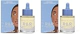 Undefined Beauty R&R Night Serum OG Formula Face Oil with Bakuchiol, Squalane, Borage, Rosehip to repair, smooth and nourish skin barrier, 1oz (Pack of 2)