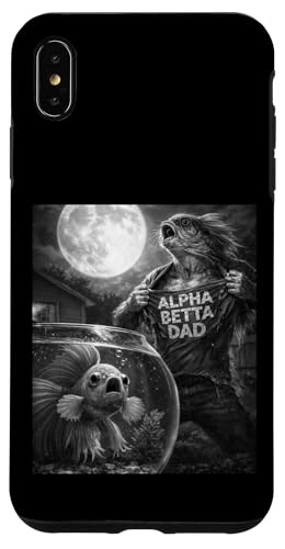 Betta Fish Dad �ʔ��� ���B���e�[�W �z���[ �O���t�B�b�N �����Y �� ���B�� �X�}�z�P�[�X iPhone XS Max �p