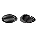 PENSUN Front Fog Lights Cover Lamp Cover Bezel Kit Fit for 2012 2013 2014 Ford Focus, 1 Pair Driver & Passenger Side for FO1038116 FO1039116