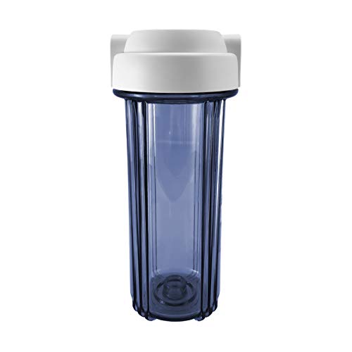 Express Water Clear Double O Ring Standards 10" Filter Housing For Water Filters/Reverse Osmosis Ro Systems #TOP26