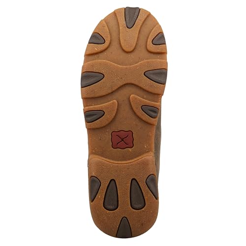 Image of Twisted X Women's Chukka Driving Moc, Moc Toe, Bomber & Fur Lining, 12 M