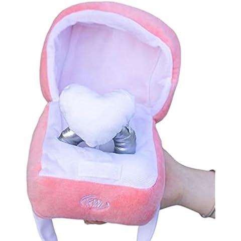 Boîte à bagues en peluche Teksome Cover