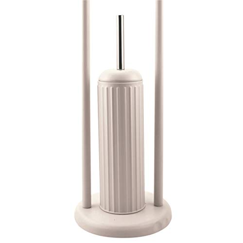 Piantana Porta Rotolo e Porta Scopino Acciaio