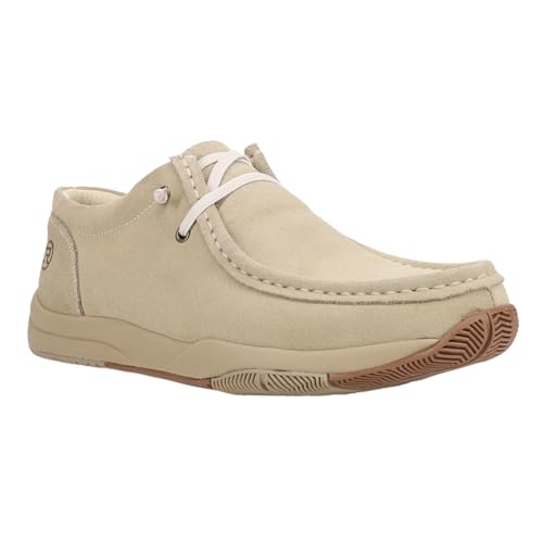ROPER Mens Clearcut Low Boat Casual Shoes - Beige2