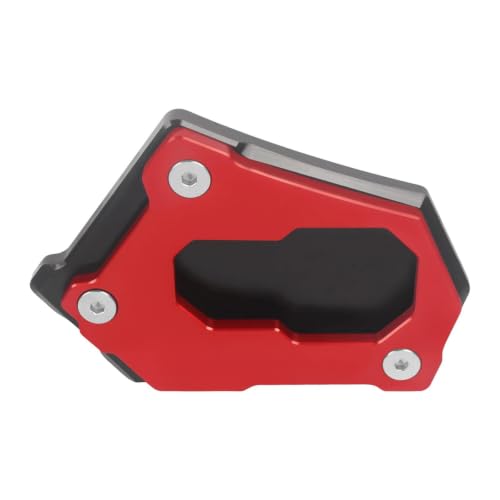 Élargisseur béquille latérale R1250GS Adventure en aluminium CNC rouge