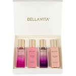 BellaVita Luxury Perfumes for Women Set (4x20ml) | Woman Perfume with DATE, SENORITA, GLAM & ROSE | Vanilla Perfume with Floral Sweet & Musk | Arabian Perfume for Women | Cologne & Perfume Gift Set