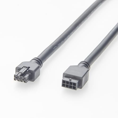 Micro-Fit 3.0 Extension Cable, męski do żeński 8-pinowy Overmolded 2.0M, 3.5A 300V ze złączami 43025-0800 i 43020-0801, UL2464 20AWG do zasilania i sygnału w systemach automatyzacji i sterowania