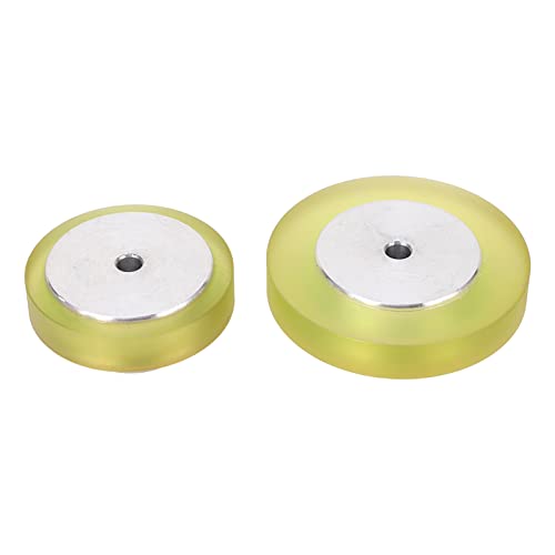 Kadimendium 2Pcs Meter Counter Wheel 6Mm Hole Diameter Meter Length Counter Rolling Wheel Set Compact Stable Encoder Synchronous Wheel Kit #TOP2