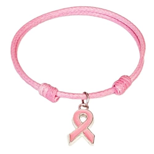 Pulsera Rosa Solidaria - Cáncer de mama