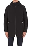 Logotipo en placa metálica Armani Exchange 2 en 1, Logotipo de Placa de Metal, Bolsillos Delanteros Chaqueta, Black/Rosin, XS para Hombre