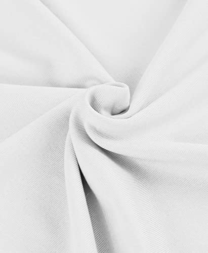 Little Beauty Mens White Polo Shirts Short Sleeve Geometric Pattern Print Golf Sports Shirt(0066-C White-2Xl) #TOP5