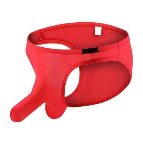 Sexy Elephant Trunk Translucent Underwear (as1, alpha, m, regular, regular, Red) Cover