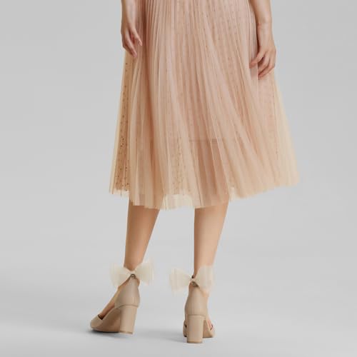 ALICEPUB Women's Closed Toe Heels Pumps Slingback Heels 2inch Chunky Block Heels Low Dress Shoes Comfortable Business Office Work Heels Wedding Shoes4