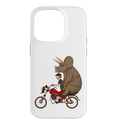 Triceratops �I�[�g�o�C���C�_�[ ���b�h�l�b�N �q���r���[ �q�b�v�X�^�[ �o�C�J�[ �X�}�z�P�[�X iPhone 14 Pro �p