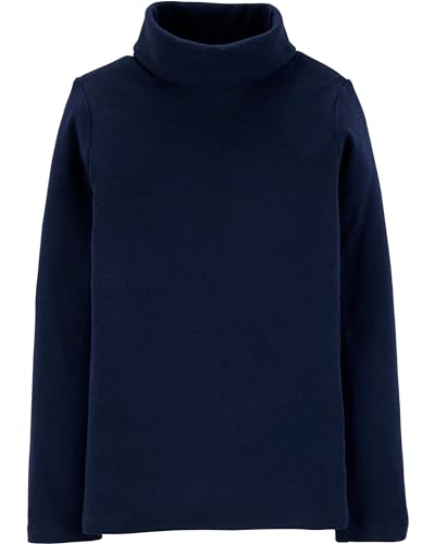 Col roulé bleu marine en coton pour petite fille Carter's taille 5 ans