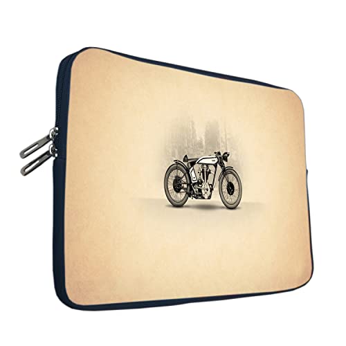 Image of Theskinmantra Just Want to Ride Chain top Laptop Sleeve for Screen Size 13 /13.3 inches Any Brand Laptop /MacBook 13 inch.