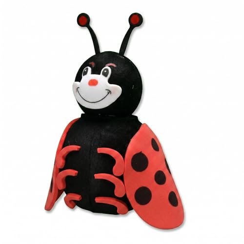 Genuine Tenna Tops Lucky Ladybug Car Antenna Topper - Hand-Made EVA Foam - Fits Thin Style Antenna