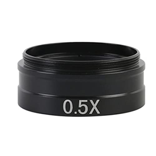 Microscope 2.0X 0.75X 0.5X 0.35X Auxiliary Objective Glass Lens for 180X Lens Portable(Set-M AZK)