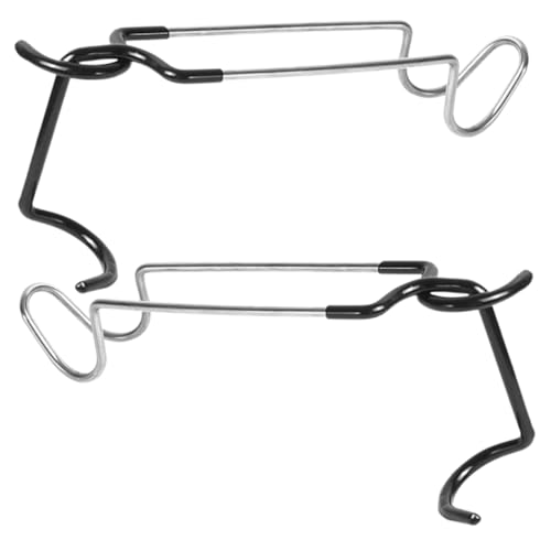 Levemolo 2pcs Tent Pole Hooks Sturdy Camping Light Hook Hanger for Tarp Lanterns
