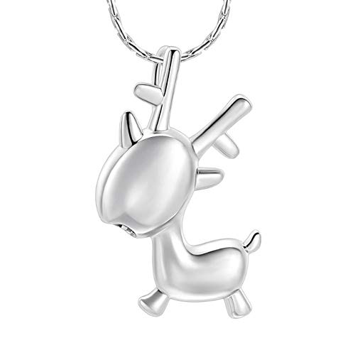 Pendentif cerf cendre souvenir : gardez votre ange près de votre cœur
